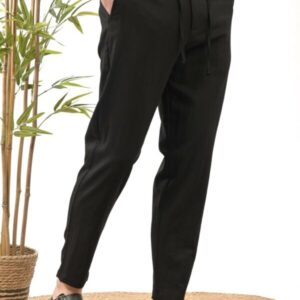 SANTO Pant Vittorio- Black - Image 1