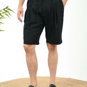 PALERMO Short Pant Vittorio- Black - Image 4