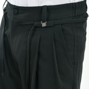 PALERMO Short Pant Vittorio- Black - Image 3