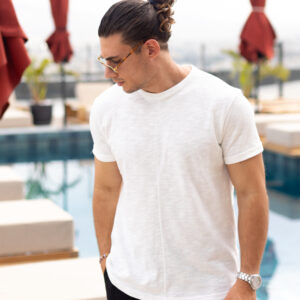 T-shirt Syrah Wanted- White