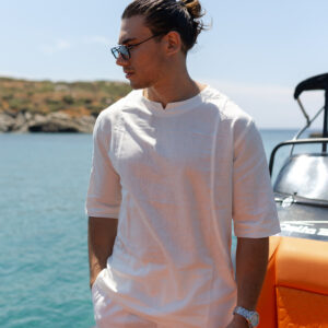 Palmera Overshirt Diverse- White
