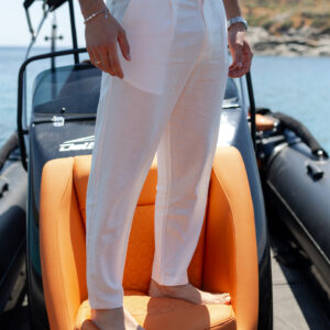 Palmera Pant Diverse- White