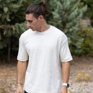 Μπλούζα Vittorio JAQUARD OFF WHITE