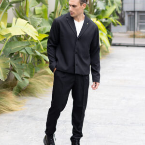 Set Σακάκι Vittorio-PESCARA BLACK