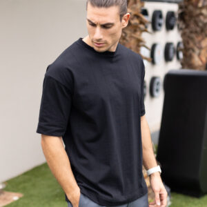 Μπλούζα Vittorio Oversized-BLACK