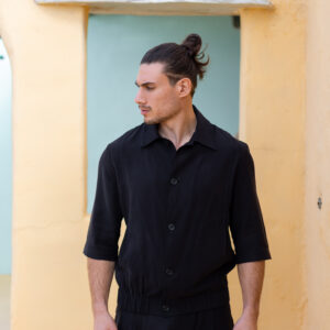 Grosseto overshirt Vittorio Black