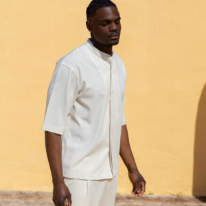 Morrone Mao Overshirt Vittorio Beige