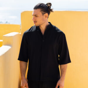 Morrone Mao Overshirt Vittorio Black