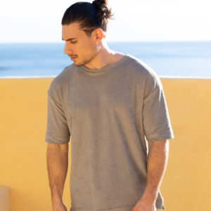 Riviera Terry T-Shirt Grey Diverse