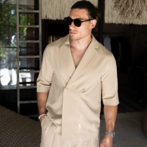 Vittorio BENALIO Overshirt Beige