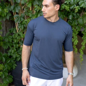 Diverse Natural Touch T-Shirt 3/4 Sleeve Navy Blue